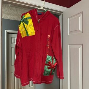 NWT Plus Sized Christmas Jacket